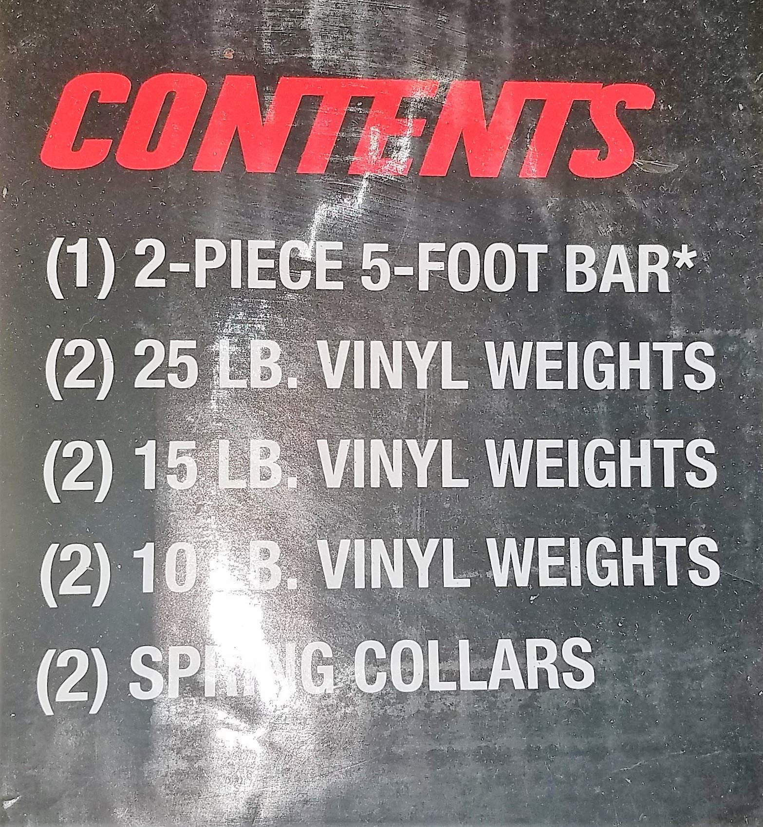 Adjustable CAP Barbell 100Pound Vinyl Weight Set is the ideal Solution for a Beginner, as well