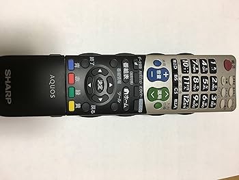 Amazon.co.jp: シャープ 液晶テレビ(AQUOS)純正リモコン