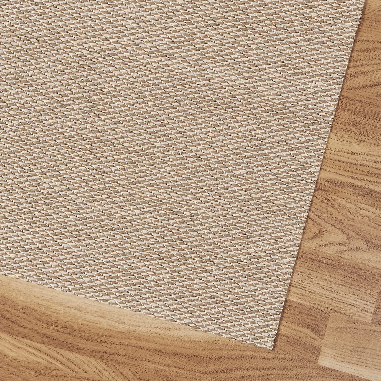 Estores Basic - Alfombra de Vinilo Premium, Antideslizante y Muy Resistente, para Interior y Exterior, Beige Lisa,160x230cm
