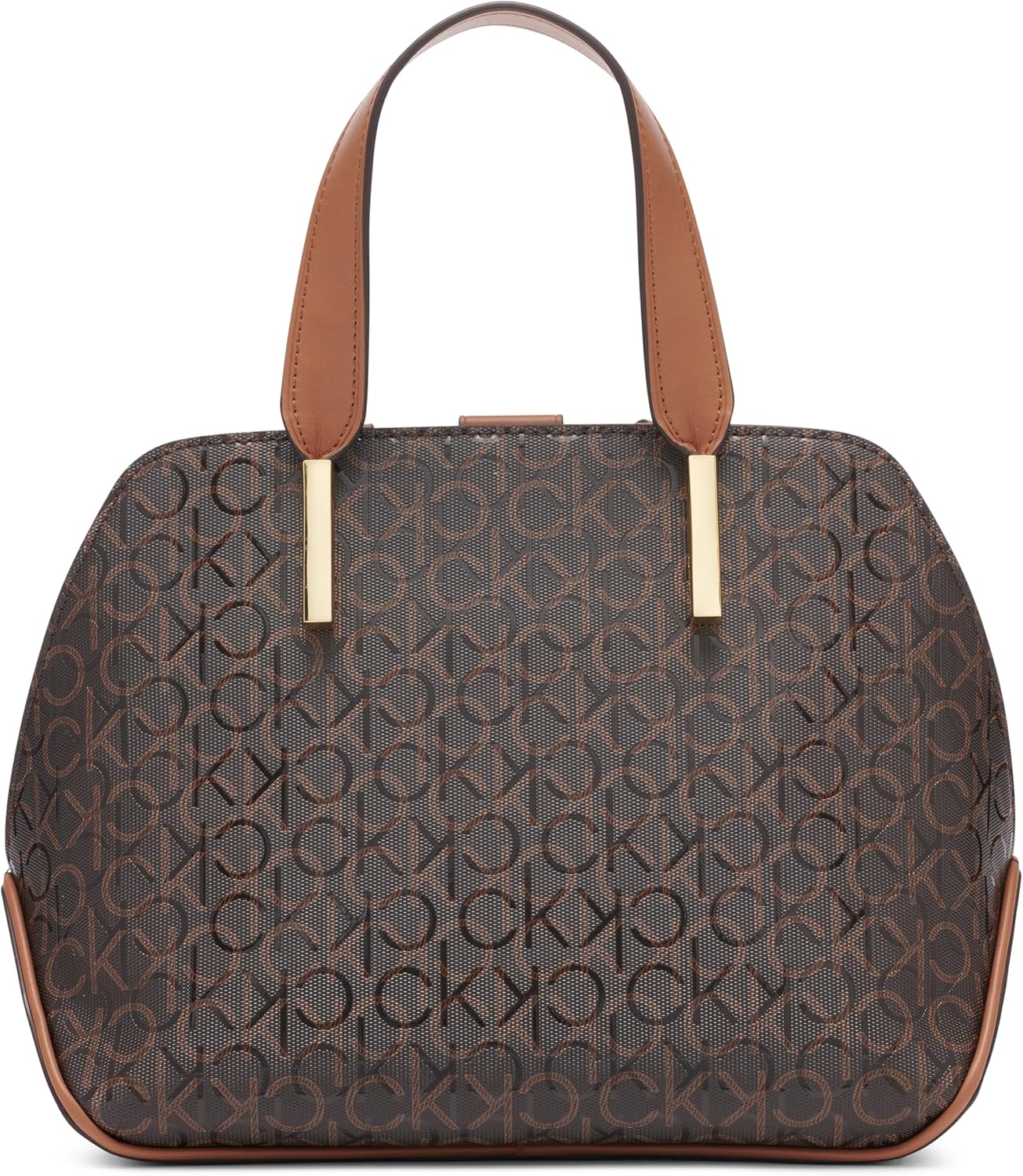 Calvin Klein womens Audrey Triple Compartment Satchel - Image 2