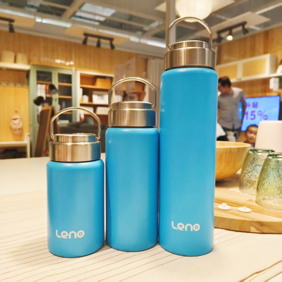 Amazon | leno 魔法瓶 水筒 316ステンレス 真空断熱 スポ一ツボトル