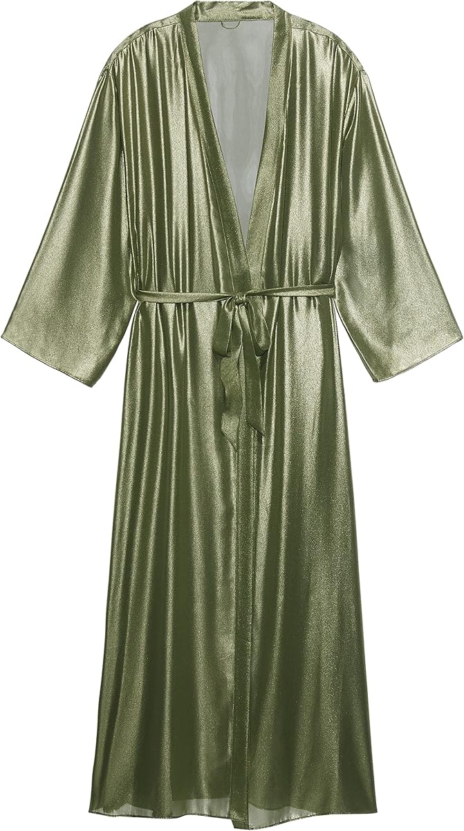 Savage X Women's Going Platinum Long Robe