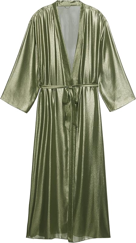 Savage X Women's Going Platinum Long Robe
