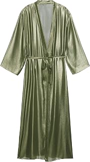 Savage X Women's Going Platinum Long Robe