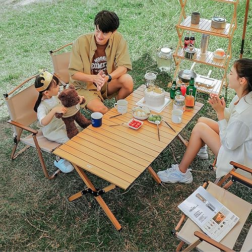 Miniatura 2 de Folding Camping Chairs, Portable Outdoor Beach Chair Foldable, Light Outdoor Chairs for Picnic Lawn Leisure Park Travel Hiking Fishing(Black,Large)