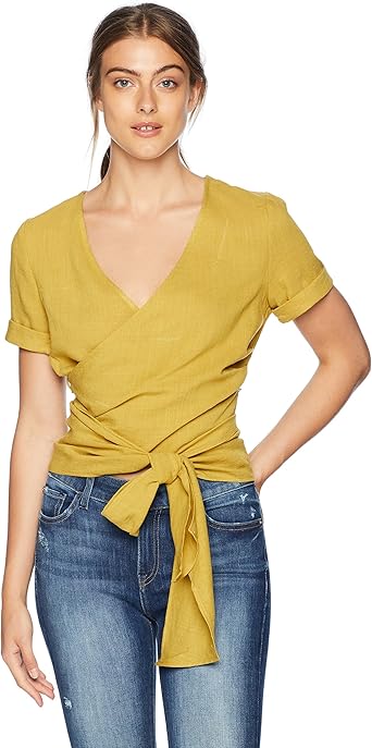 Wrap tops amazon Clearance