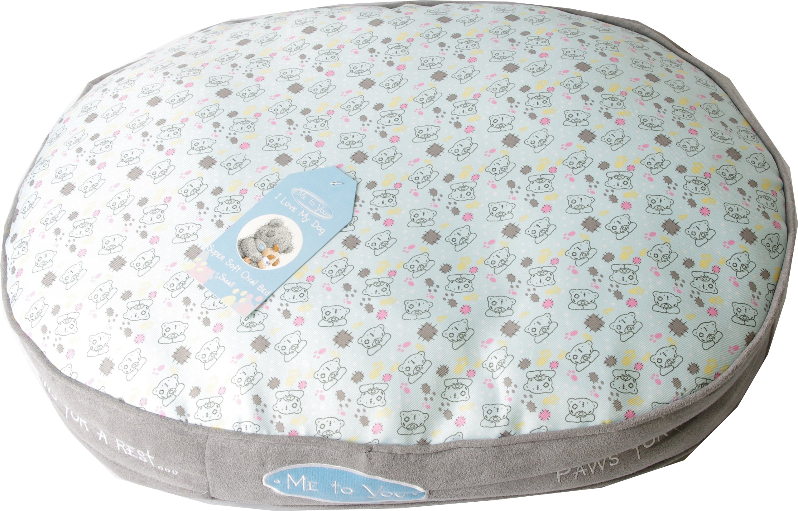 Panier ovale Pet Brands Me to You S lit douillet petit chien et couchage chat