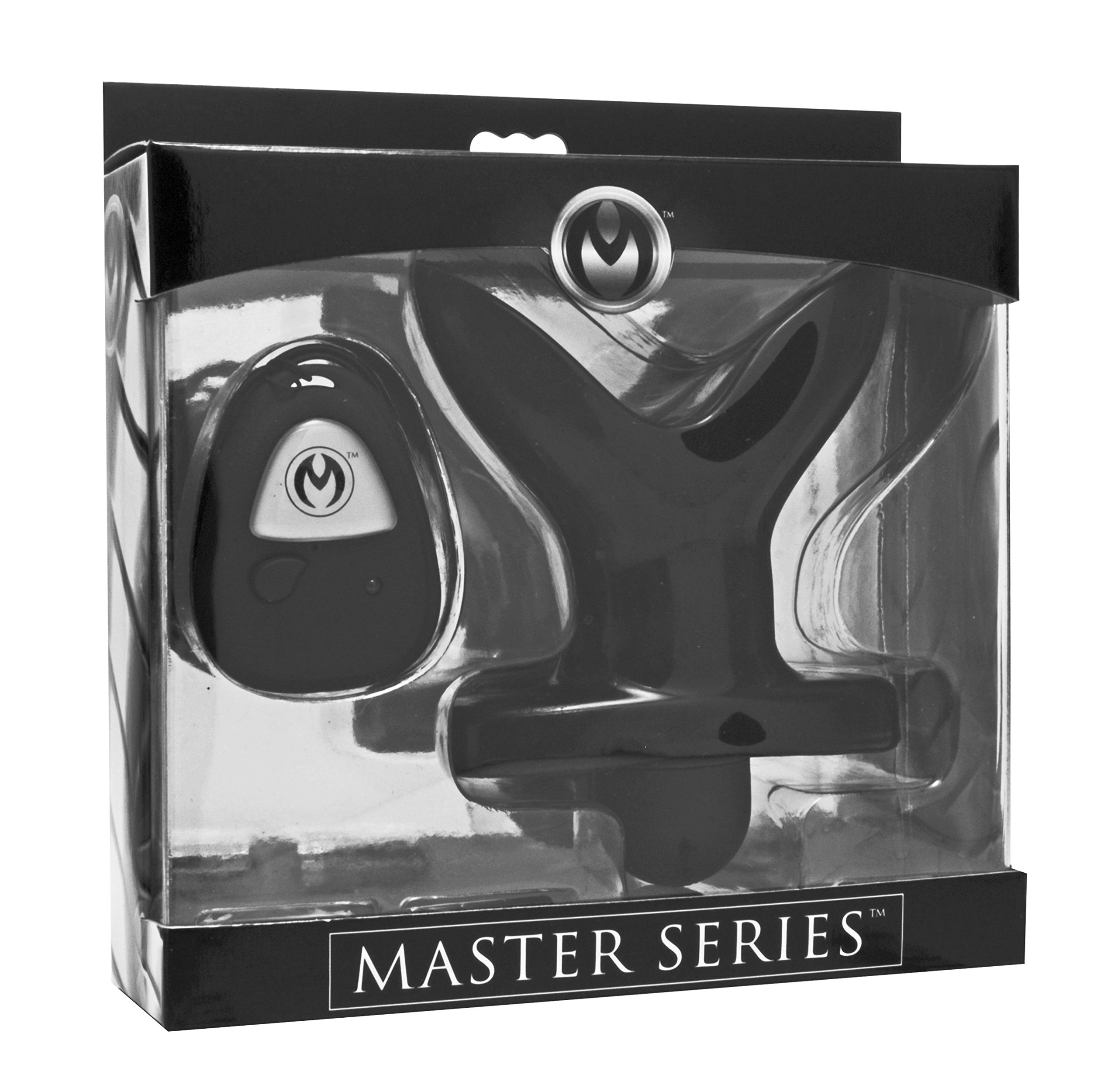 Master Series Black Ass Ancora Controllo Vibrazione Remoto Anale Spina