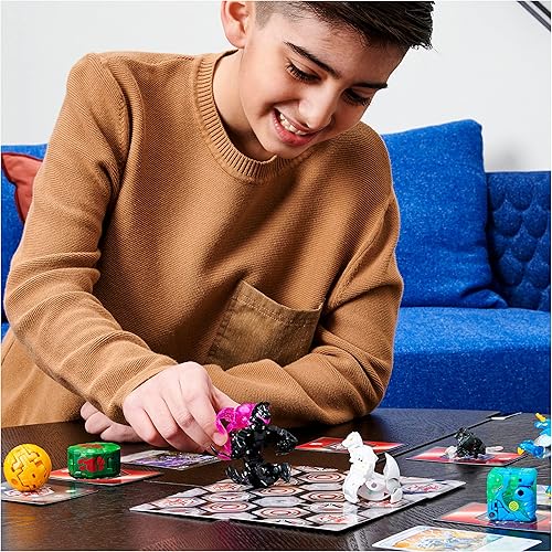 Miniatura 6 de Bakugan Evolutions Dragonoid and Sluggler Battle Strike paquete de 6 figuras de acción 9 cartas intercambiables 8 BakuCores juguetes para niños de 6