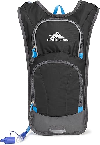 Miniatura 2 de High Sierra HydraHike - Mochila con hidratación, NegroPizarraPiscina), 105490-6853