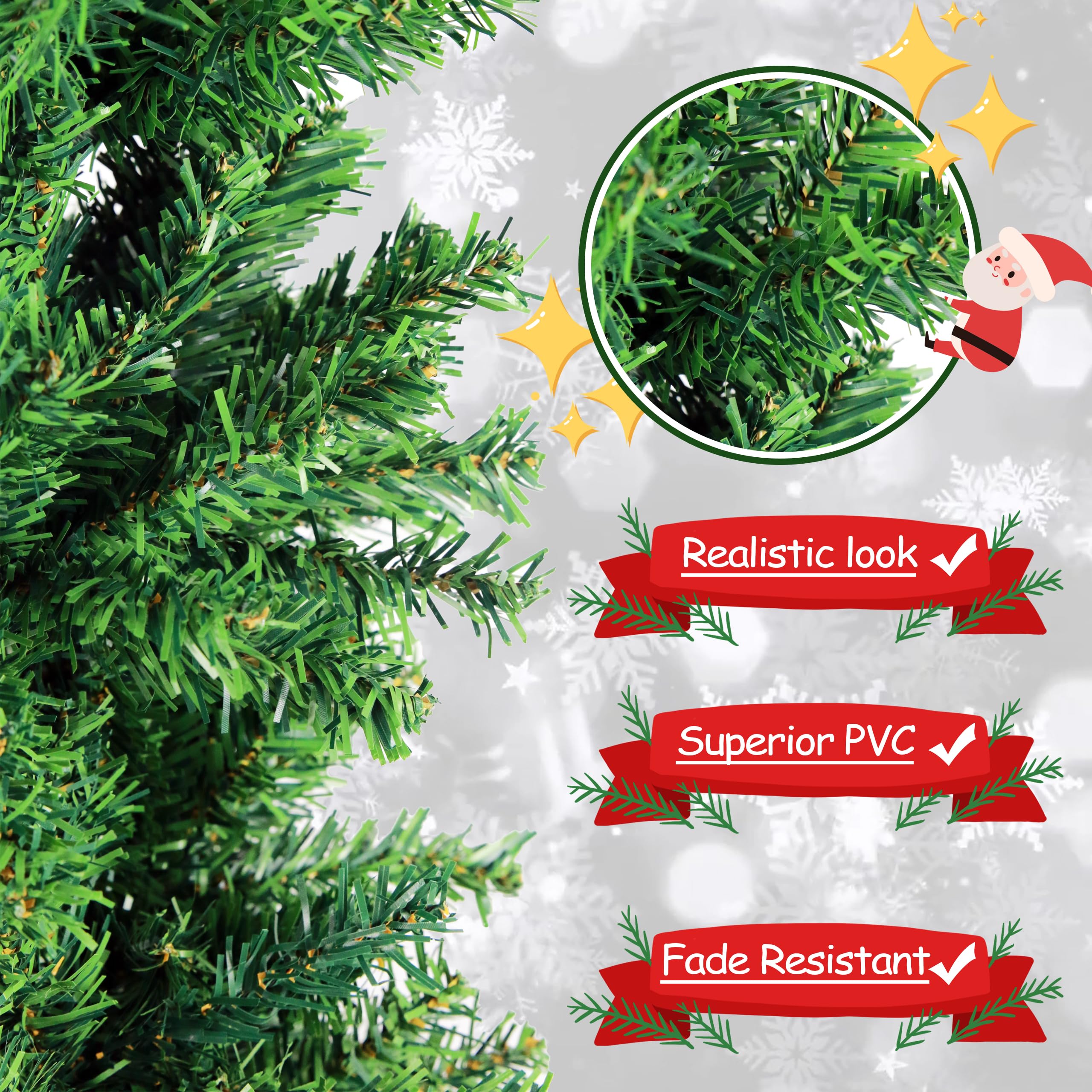 Best Rated 5.5Ft Artificial Realistic Christmas Trees: Top Picks 2025