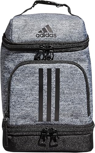 adidas Unisex-Adult Excel 2 Insulated Lunch Bag Backpack, Jersey Onix Grey/Black, One Size
