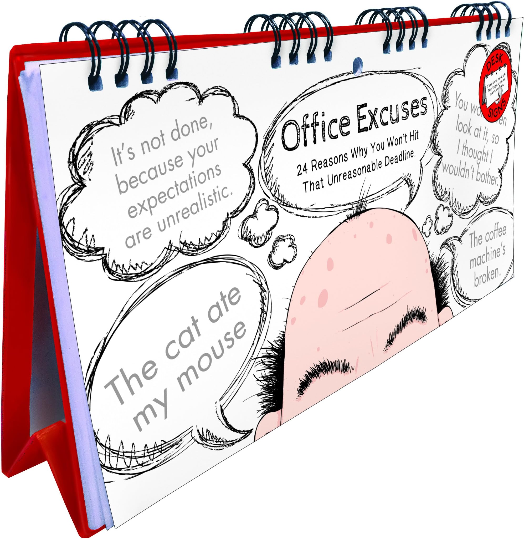 Office Excuses Flip Book: 1