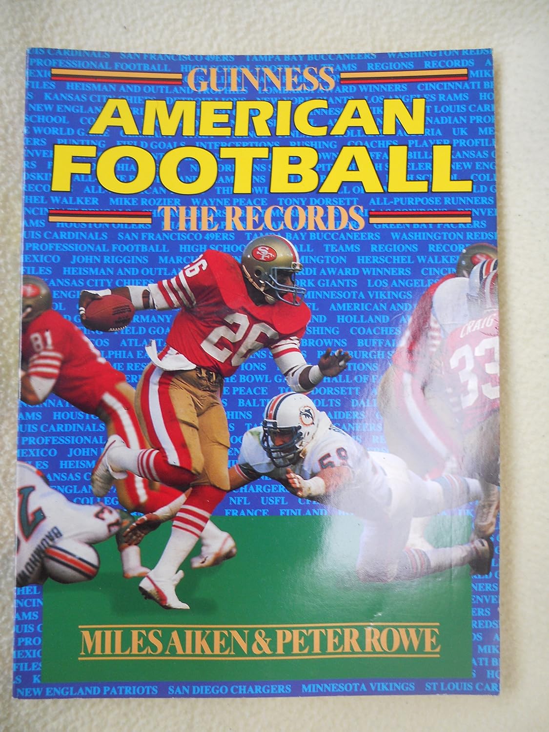 American football The records Aiken, Miles 9780851124452