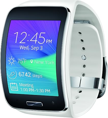 Amazon.com: Test Samsung Gear S Smartwatch, Blanco 4GB (AT\u0026T) : Electrónica