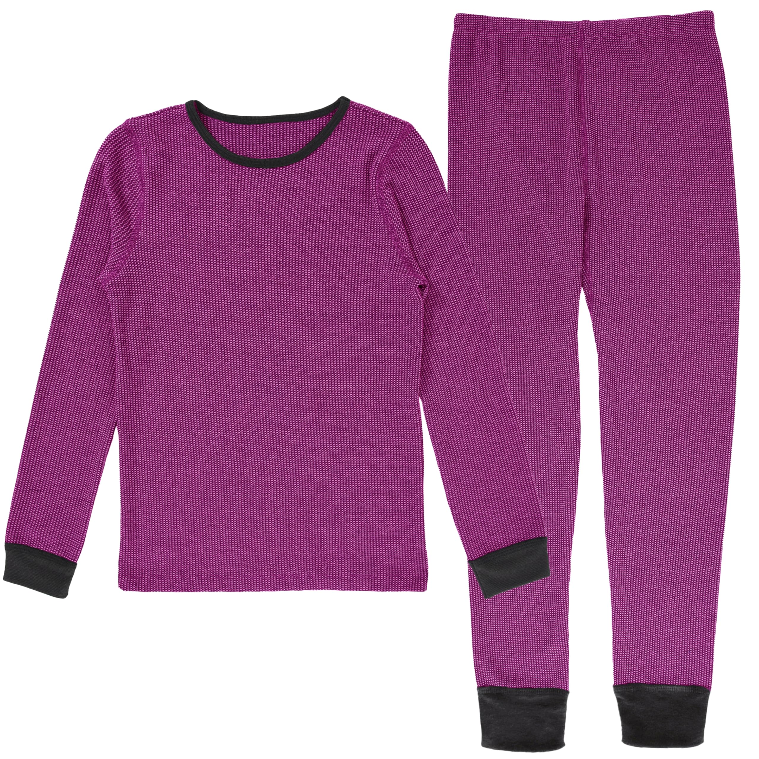 Girls' Premium Thermal Waffle Underwear Set