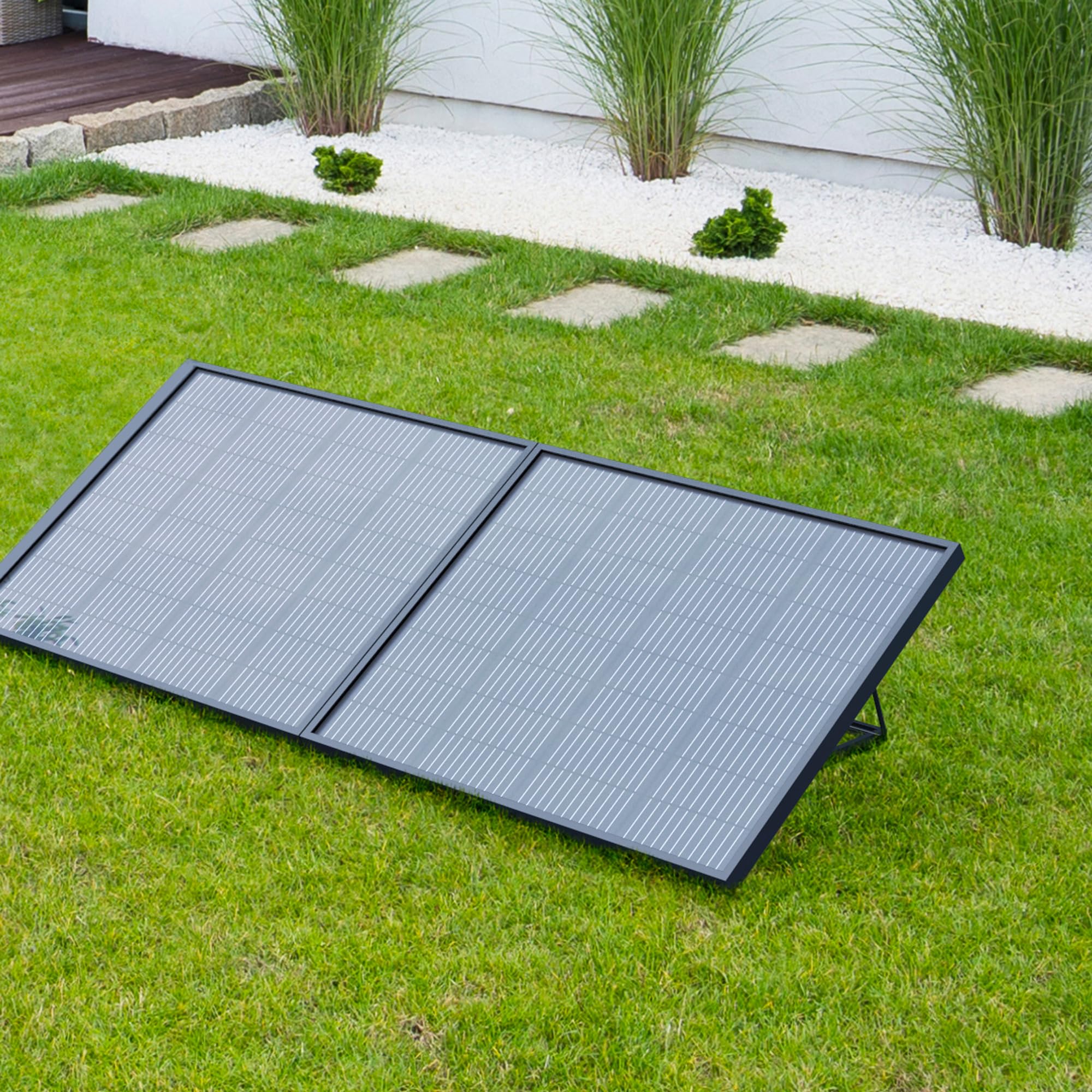 Kit solare Soria 400W plug and play con montaggio a terra - Avidsen - 127135