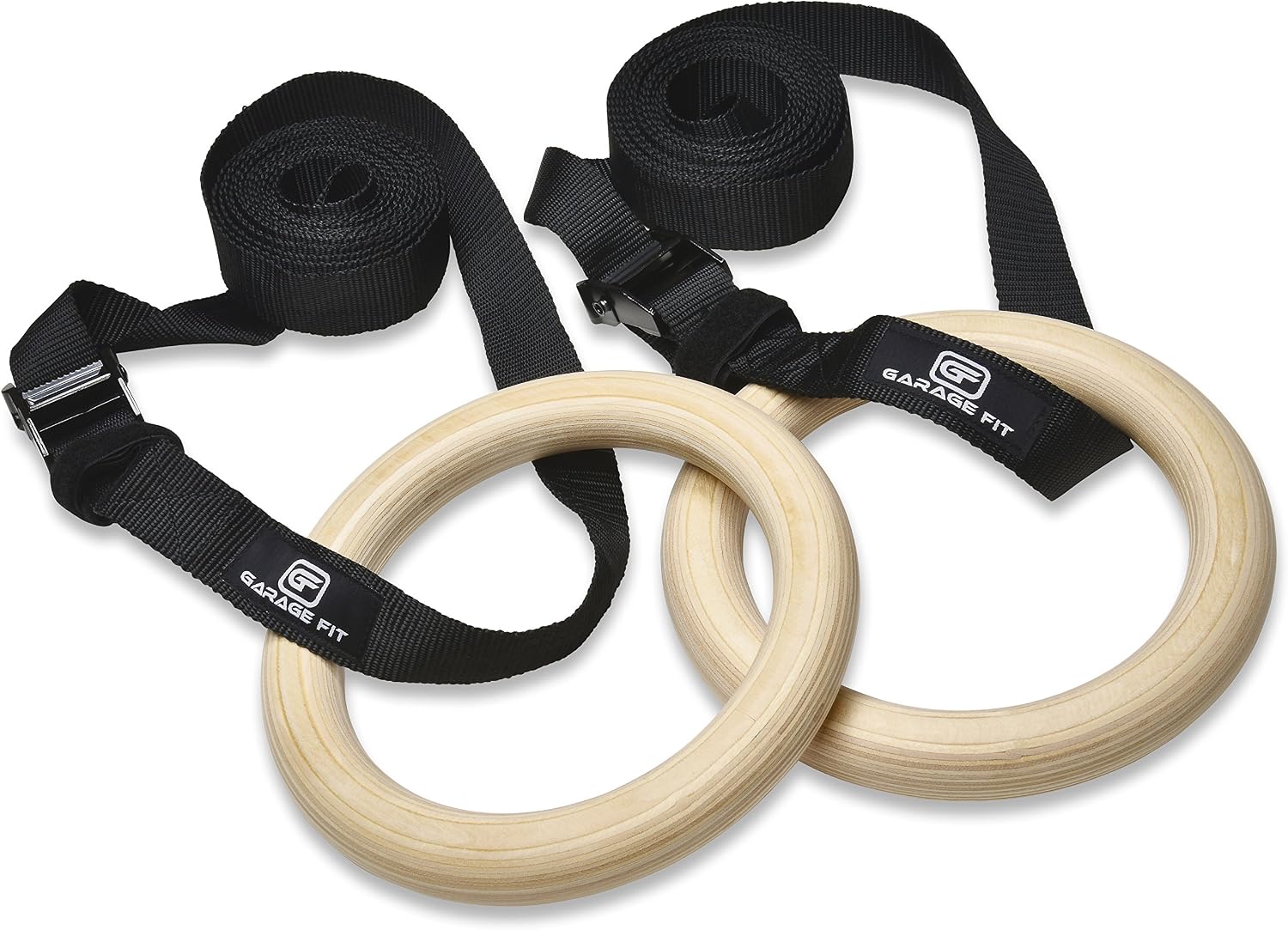 Garage Fit Wood Gym Rings, Wooden Gymnastic Rings, Fitness Rings, Exercise Rings, Gym Ring, Gymnast Rings, Gymnastics Rings