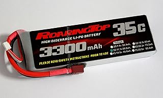 RoaringTop LiPo Battery Pack 35C 3300mAh 3S 11.1V with Deans Plug for RC Car Boat Truck Heli Airplane
