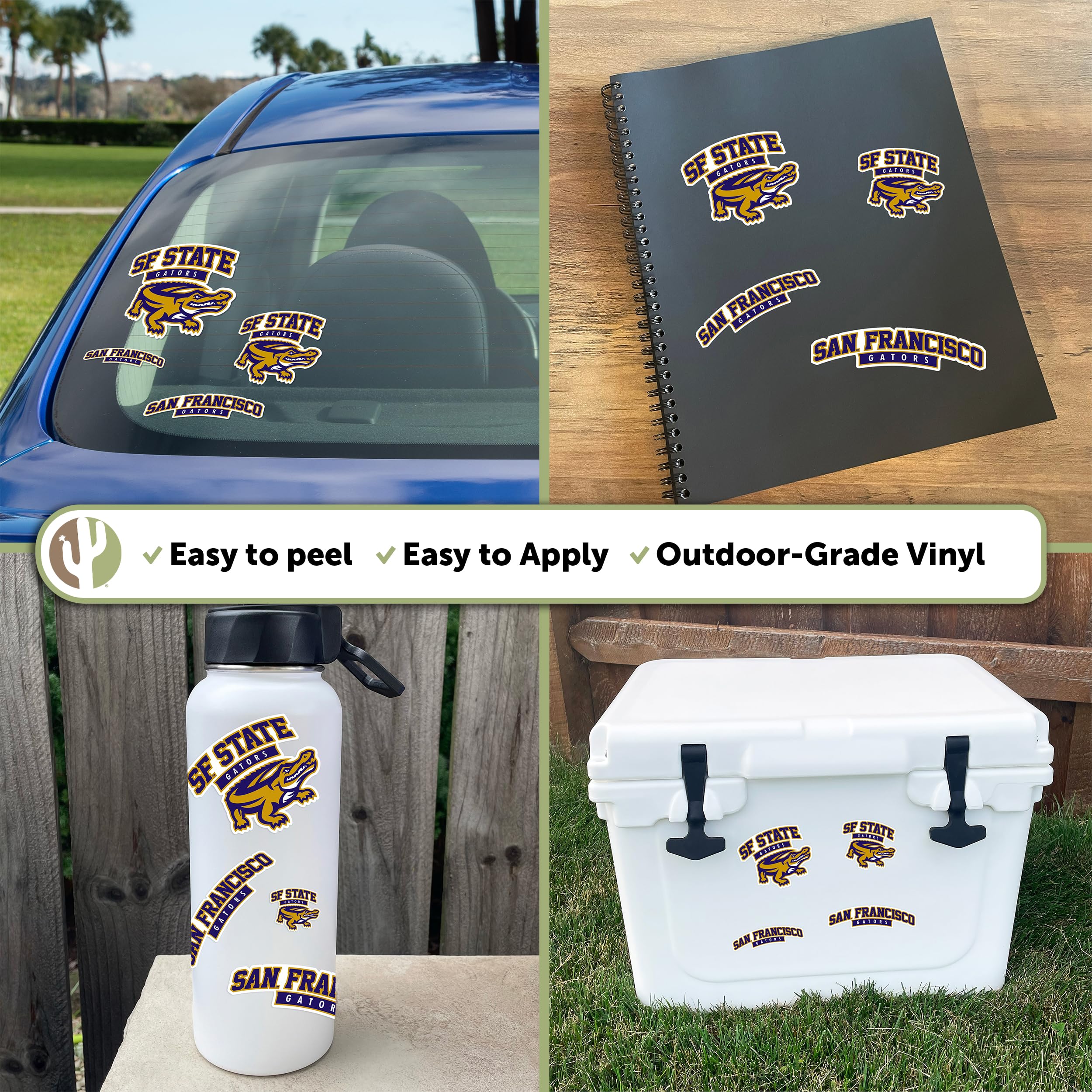 Wayne State WSU Warriors Vinyl Decal Sticker - For Laptop, Car, Water Bottle & More
