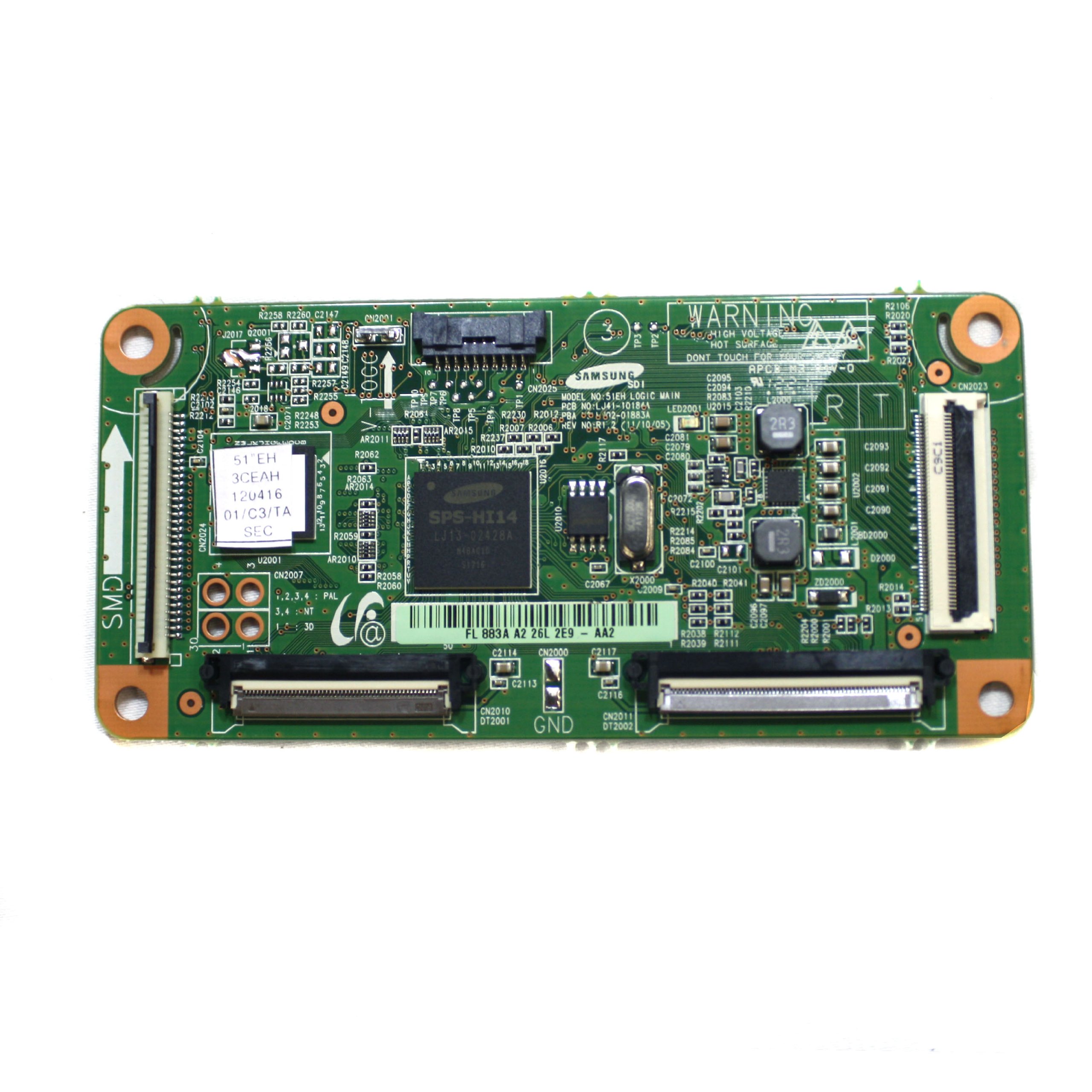 Samsung Logic Board, TV Model PN51E450A1FXZA Part No. BN96-22085A