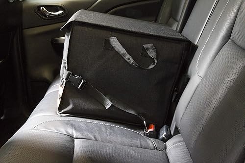 Miniatura 7 de Organizador de maletero para SUV, camión, minivan, compartimentos ajustables, plegable, portátil, organizador de maletero resistente, bolsa de