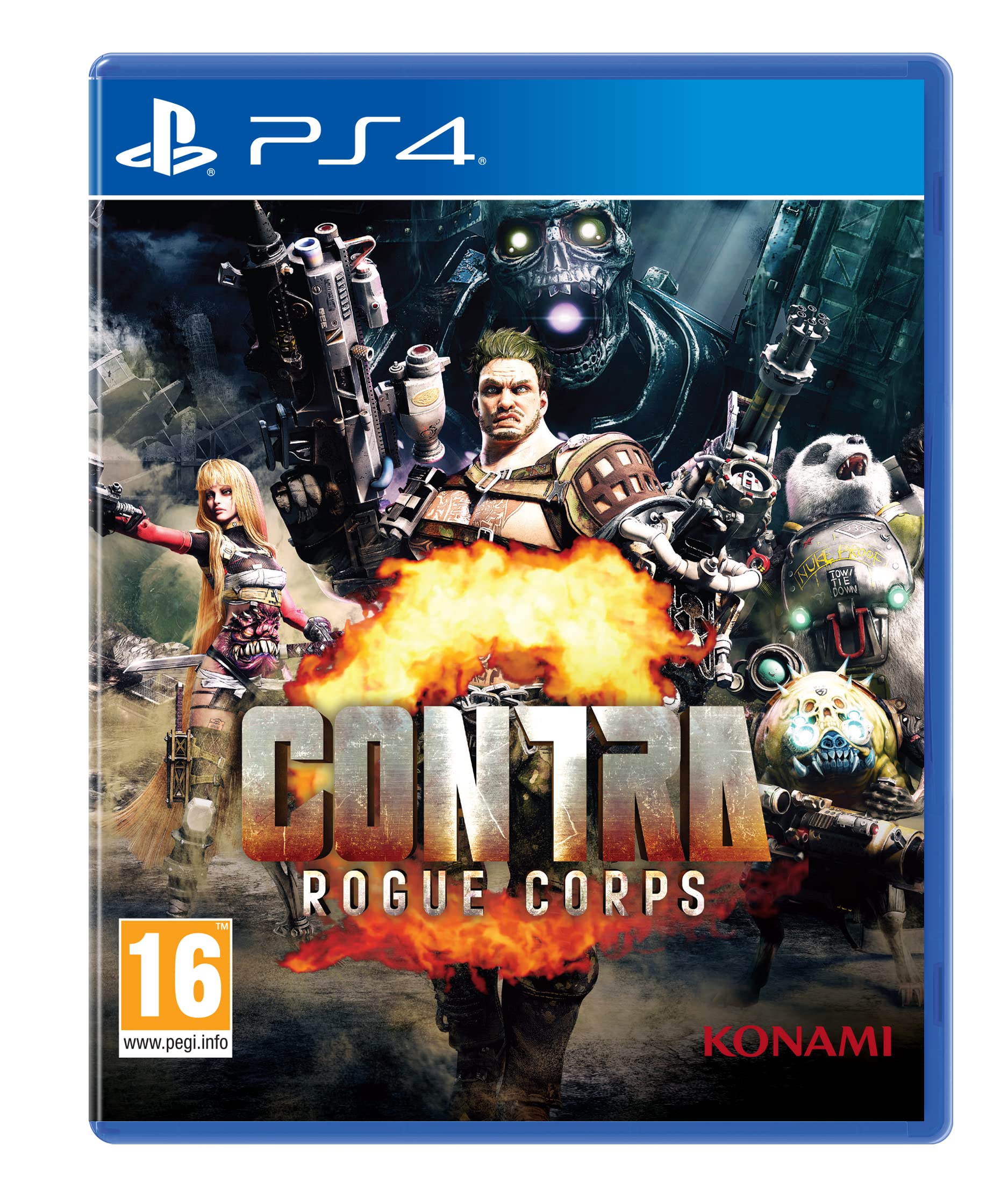 Konami contra Rogue Corps
