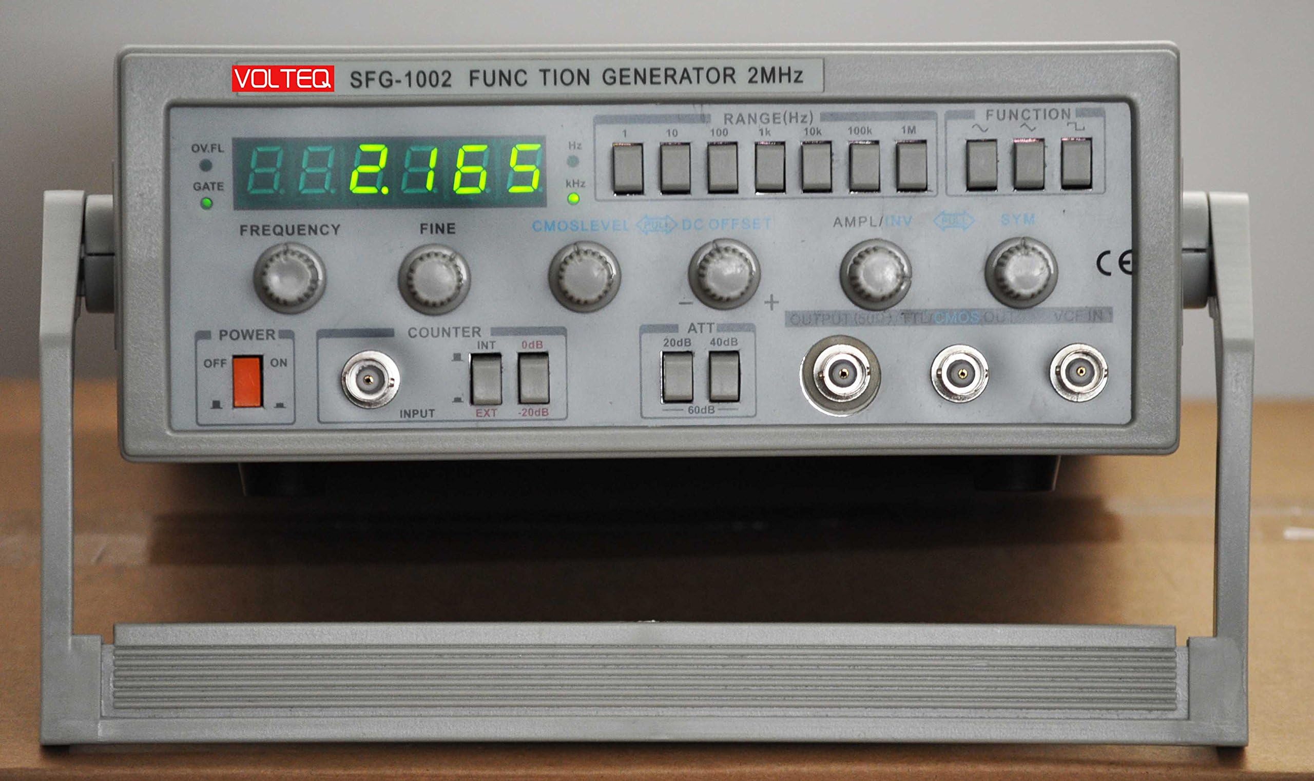 2 MHz Function Generator/Frequency Counter SFG-1002