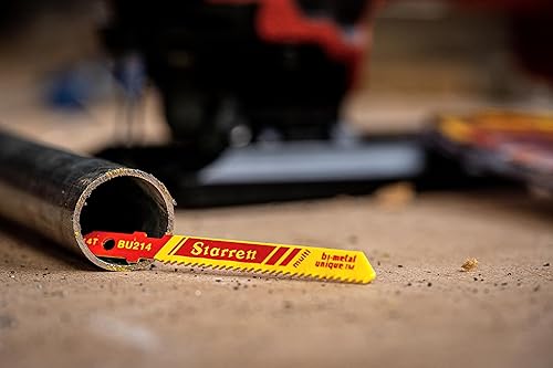 Miniatura 2 de Starrett Kit de hoja de sierra de calar unificada único bimetálica, ideal para profesionales y aficionados al bricolaje, incluye BU36, BU46, BU38,