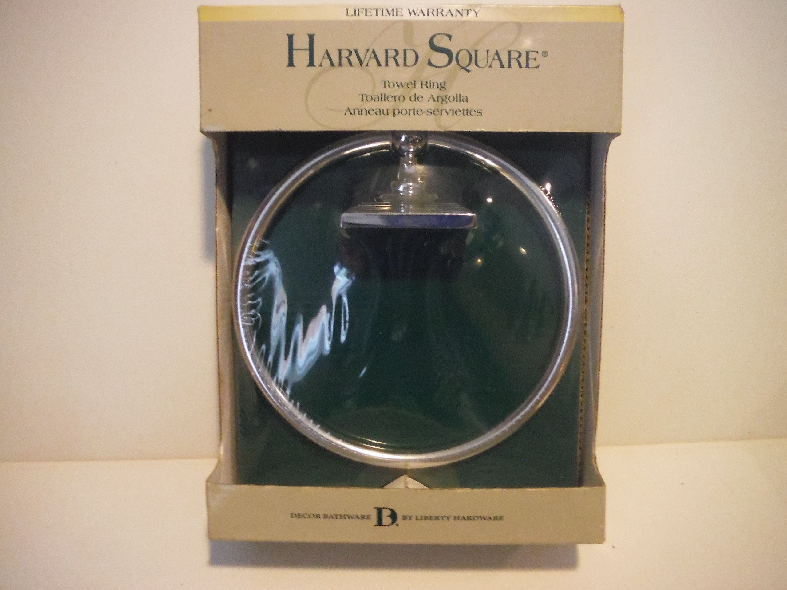 Libery Hardware Towel Ring - Polished Chrome