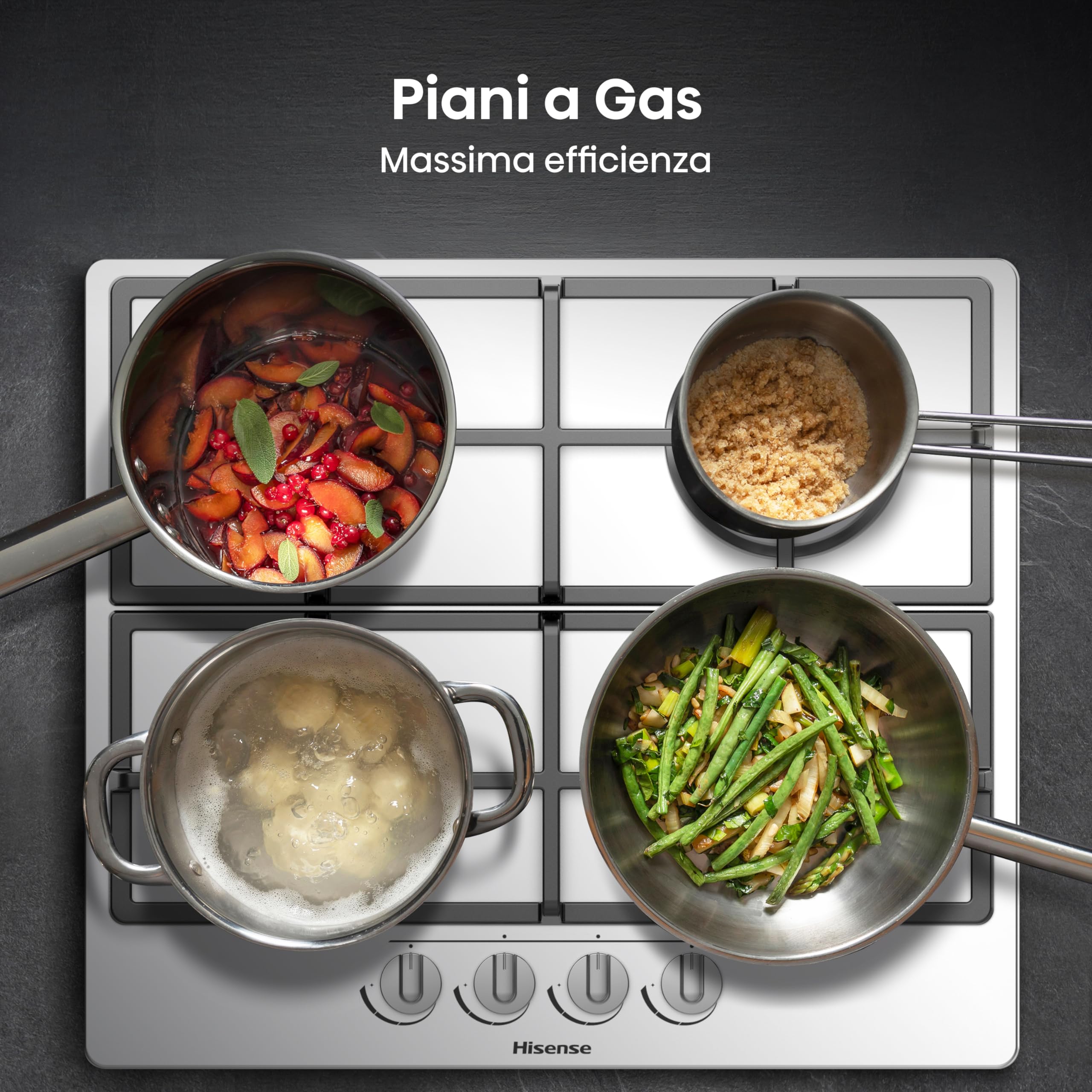 Forno A Gas Ventilato NSFGE 9 XL - 65 Litri, 60cm, Nero E Inox, Cucina Professionale - Foto 8