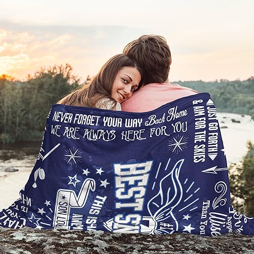 Miniatura 5 de Regalos para hijo, mantas para hijo de 60 x 50 pulgadas, manta de hijo de mamápapá, regalos para hijo adulto, regalos de cumpleaños para hijo,