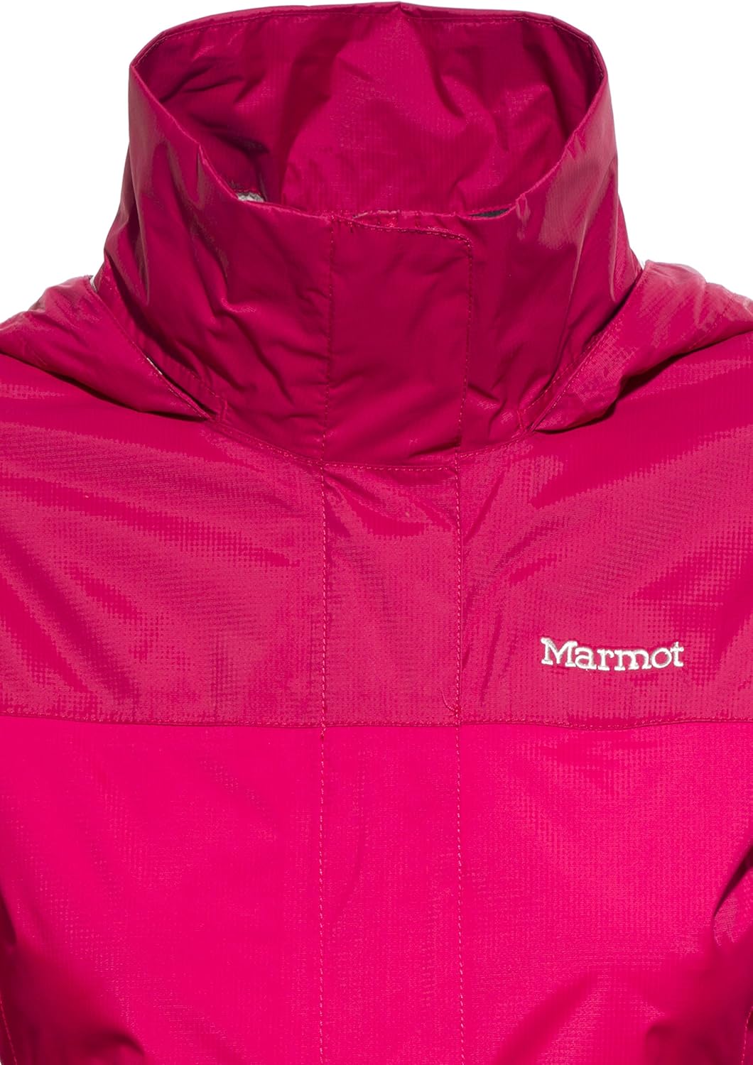 Marmot Women's PreCip Lightweight Waterproof Rain Jacket, Raspberry/Dark Raspberry, Large