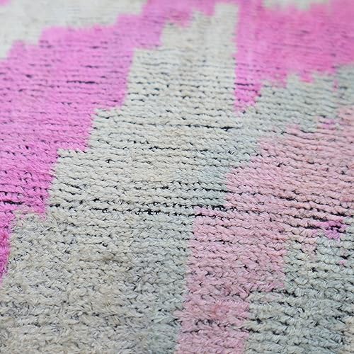 Miniatura 9 de Almohada decorativa hecha a mano con relleno de plumón alta calidad rosa y beige funda de cojín de seda de terciopelo suave para sala de estar sofá