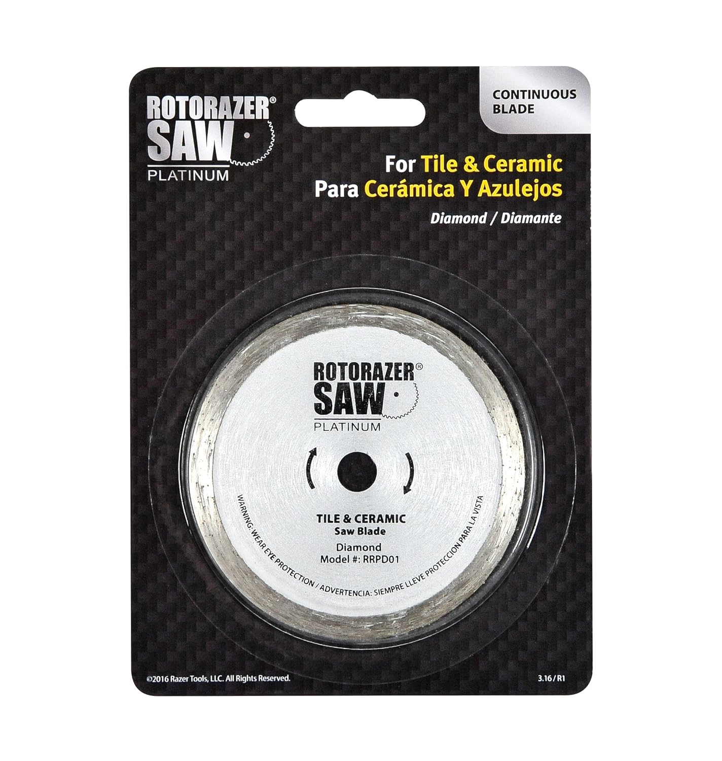 Rotorazer Platinum Tile & Ceramic Saw Blade (Diamond)
