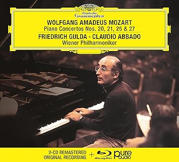 Amazon モーツァルト ピアノ協奏曲第20 21 25 27番 Friedrich Gulda 交響曲 管弦楽曲 協奏曲 ミュージック