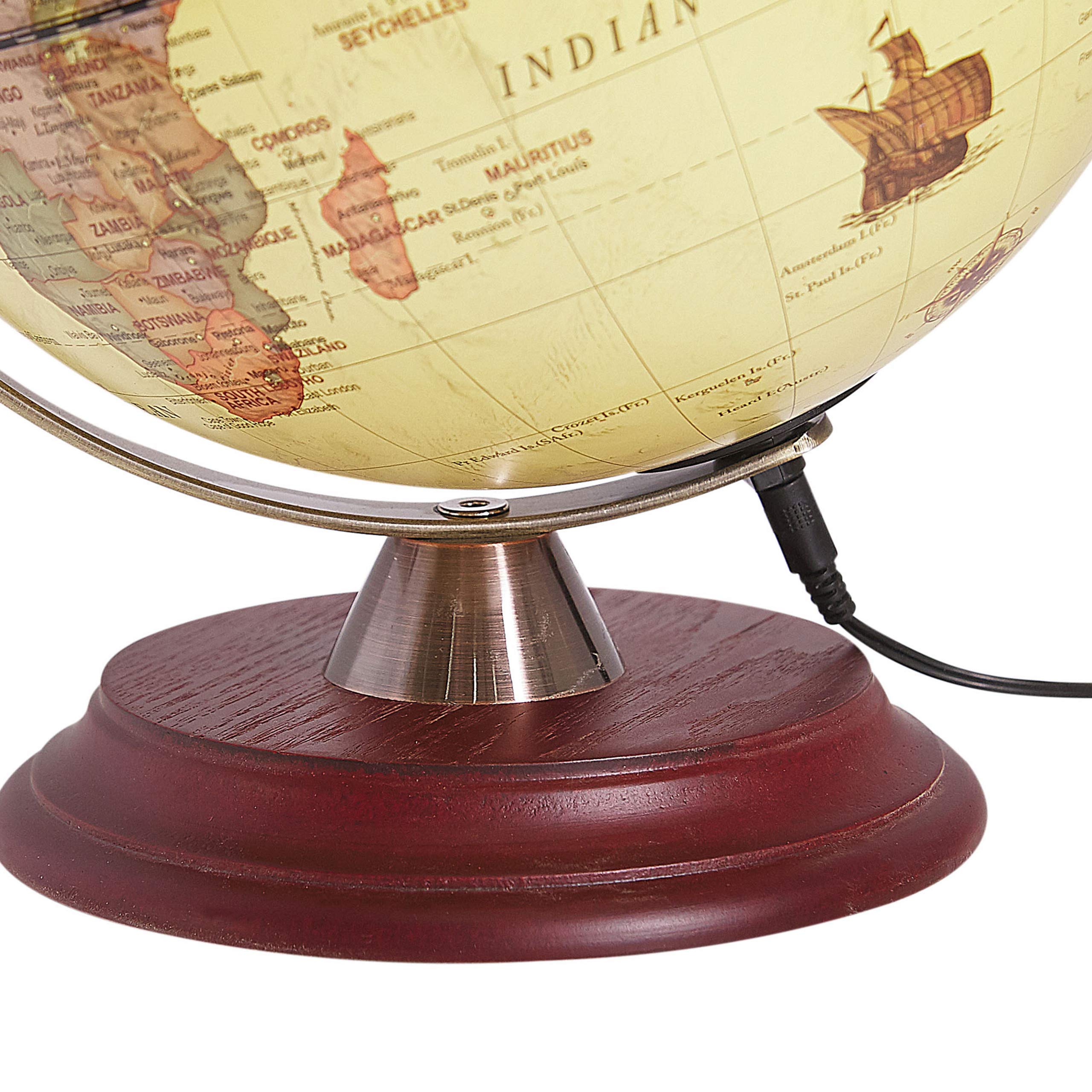 Alpine Corporation 31" Gazing Globe Metal Stand Stake - View #10