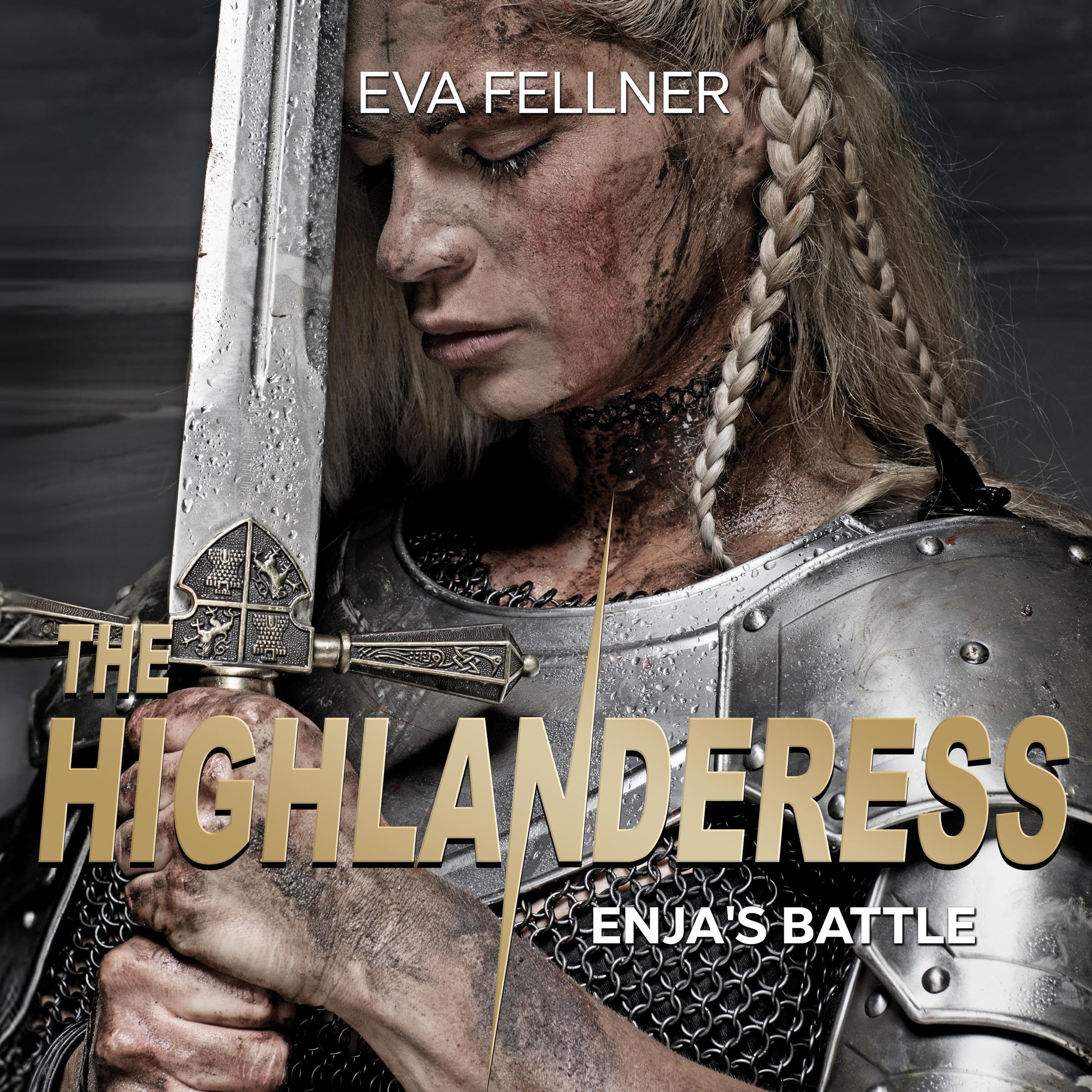 Cover art for The Highlanderess, Vol.4 — Enja's Battle, Historical Romance