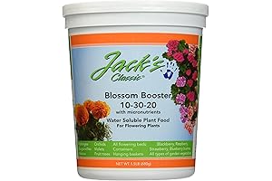 Jack's Classic 10-30-20 Blossom Booster Water-Soluble Flower Fertilizer