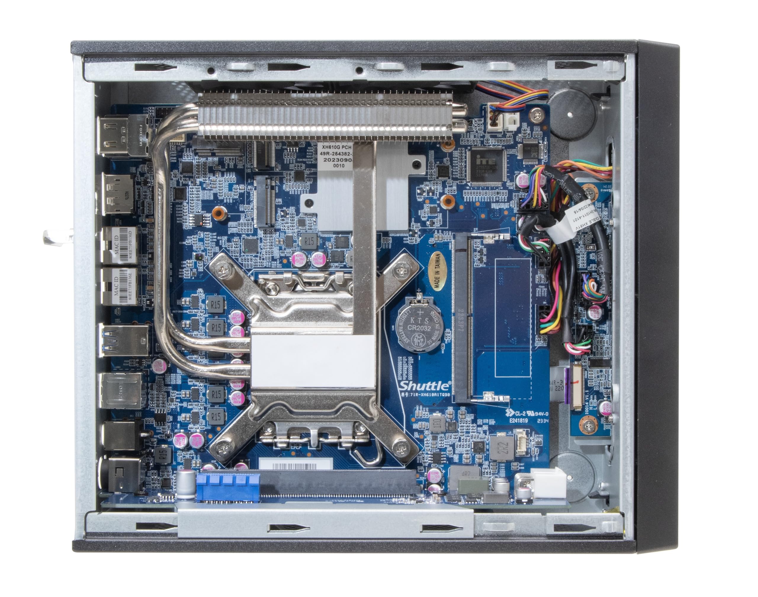 Shuttle Xpc Slim Xh610g2 - Barebone - SliM-Pc - Lga1700-Sockel - Intel H610 - Keine Cpu - Ram 0gb - 1gbe, 2,5gbe (xh610g2)