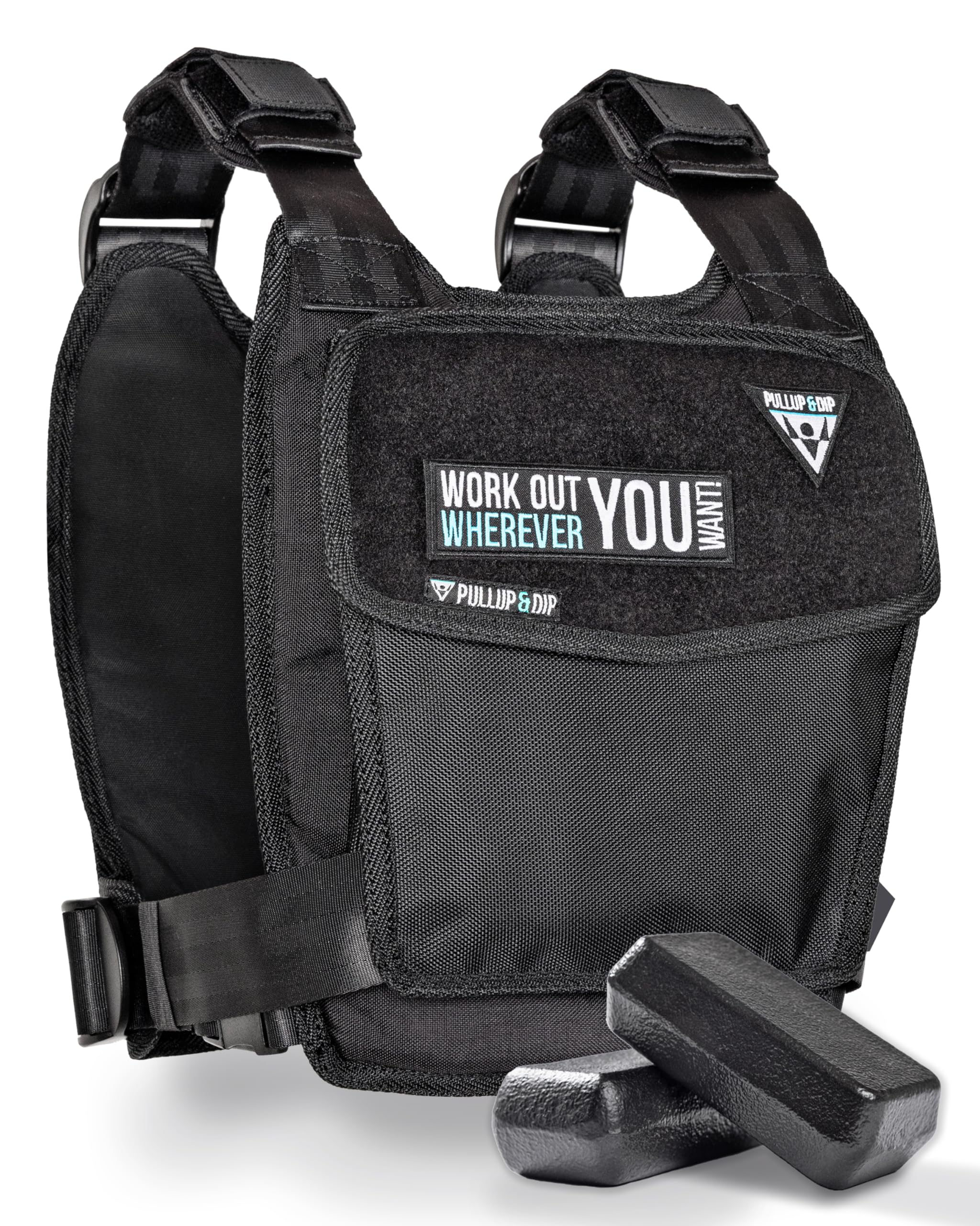 Prodigen Gilet ponderato per donne e uomini, 5,4 kg, con striscia riflettente e doppie cinghie regolabili con fibbia per allenamento della forza, jogging, cardio, perdita di peso, costruzione