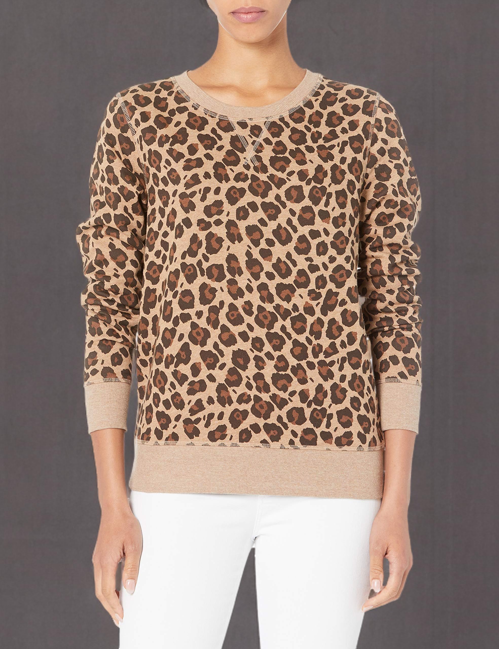 Amazon Essentials Felpa in Pile Girocollo (Disponibile in Taglie Forti) Donna