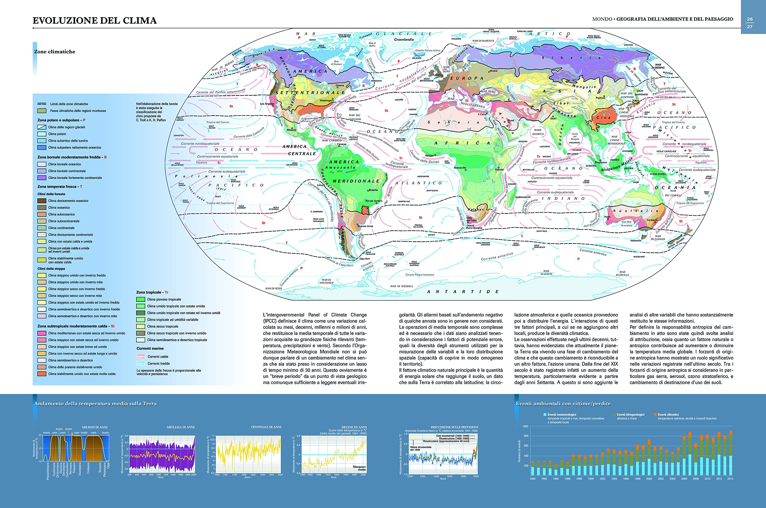 Atlante geografico del mondo