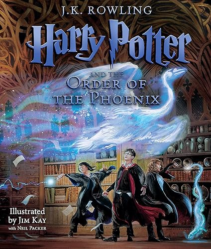 Harry Potter and the Order of the Phoenix: The Illustrated Edition (Harry Potter, Book 5) - Hardcover
