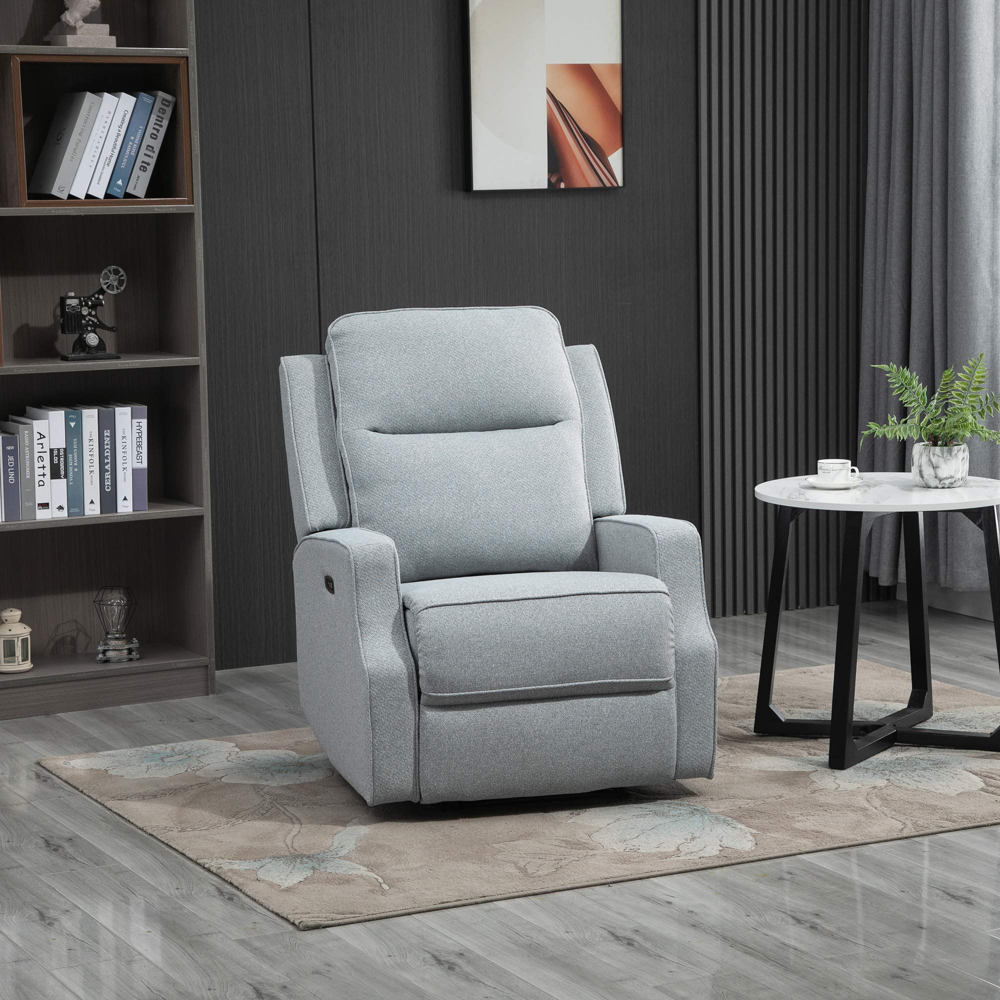 Electric Power Wall Hugger Recliner Chair Armchair Sofa with