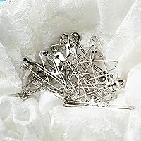 Vista 7 de Mr. Pen Pasadores de seguridad resistentes, 2 pulgadas, paquete de 200, plateado, grande, a granel para ropa