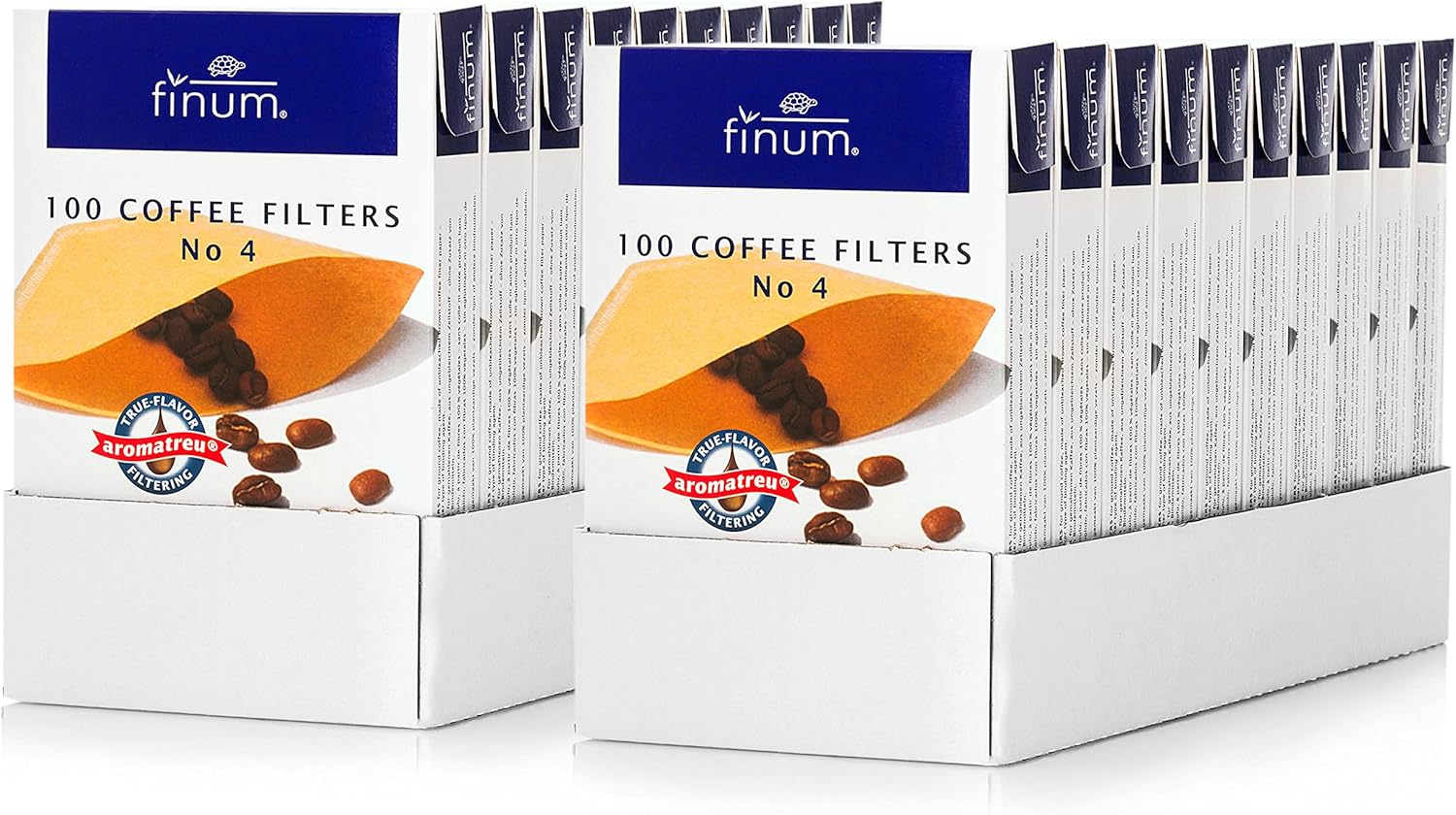 100 Coffee Filters No 4 (2 trays of 10 units) Home & Kitchen