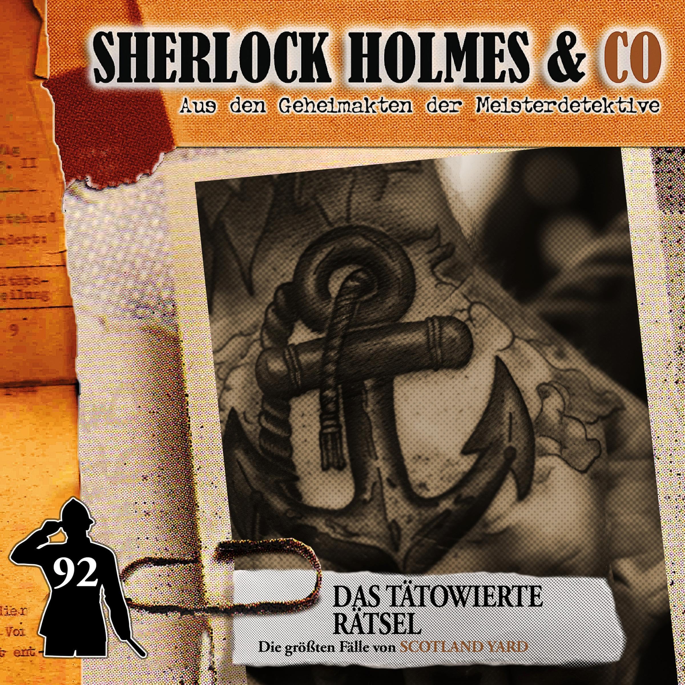 Cover art for Das tätowierte Rätsel