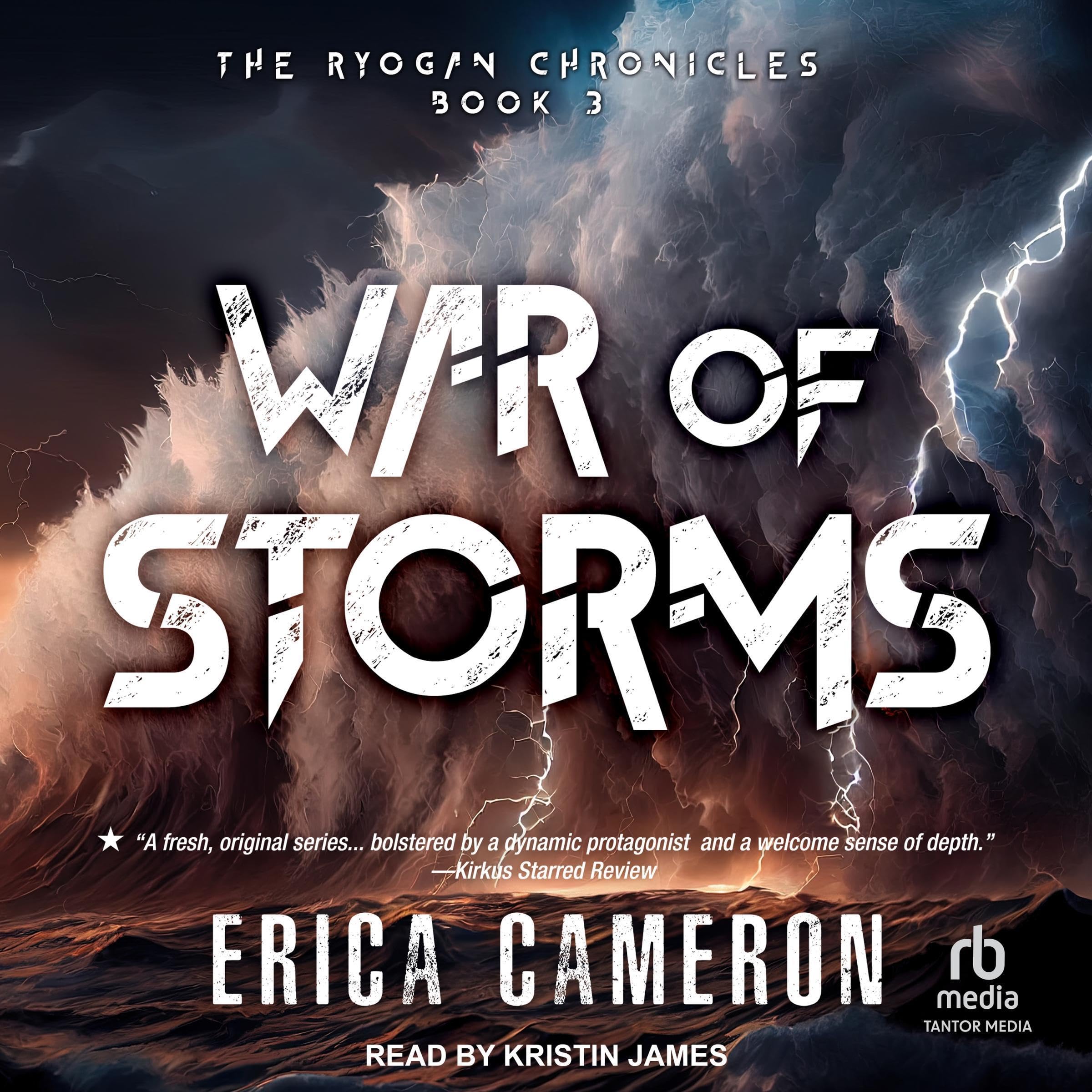 Cover art for War of Storms