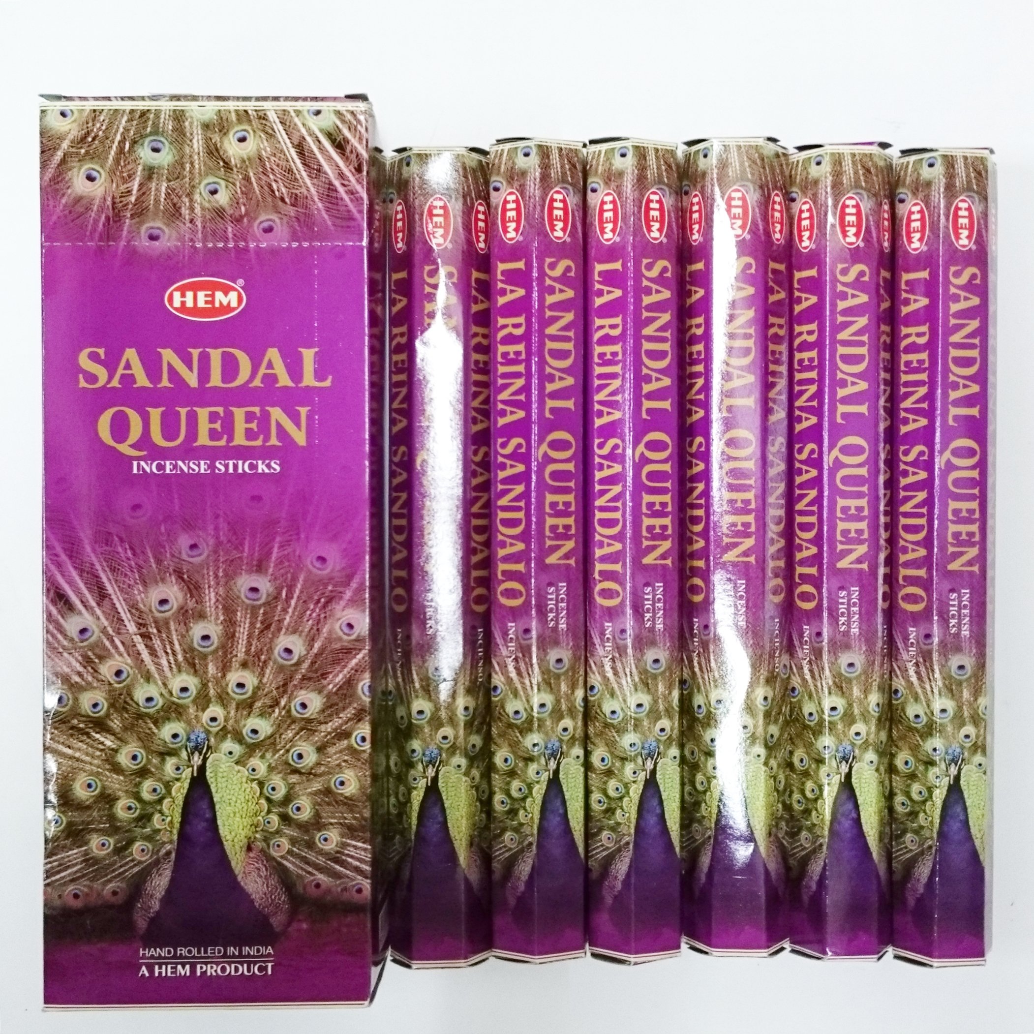 Hem New: Sandal Queen Hexa Incense Stick, 6Packs X 20 Sticks= 120 Sticks
